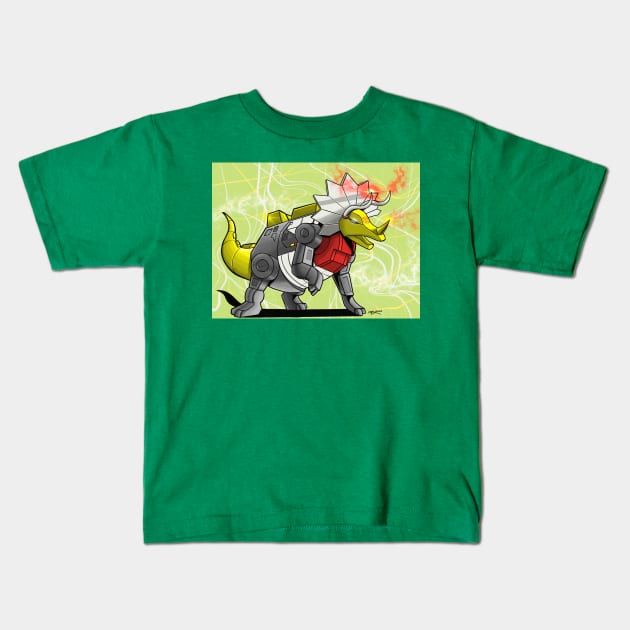 Dinobot Slag (Slug) Kids T-Shirt by Ivan’s Art Pad